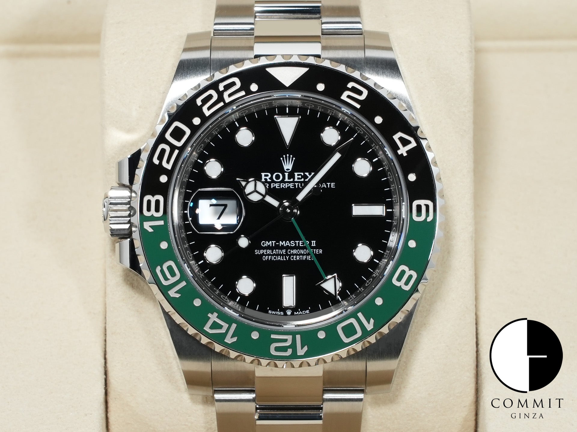 Rolex GMT-Master II Ref. 126720VTNR Stainless Steel Black Dial Oyster Bracelet Excellent Condition 7tvvcydd