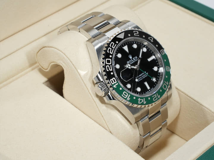 Rolex GMT-Master II Ref. 126720VTNR Stainless Steel Black Dial Oyster Bracelet Excellent Condition 7tvvcydd