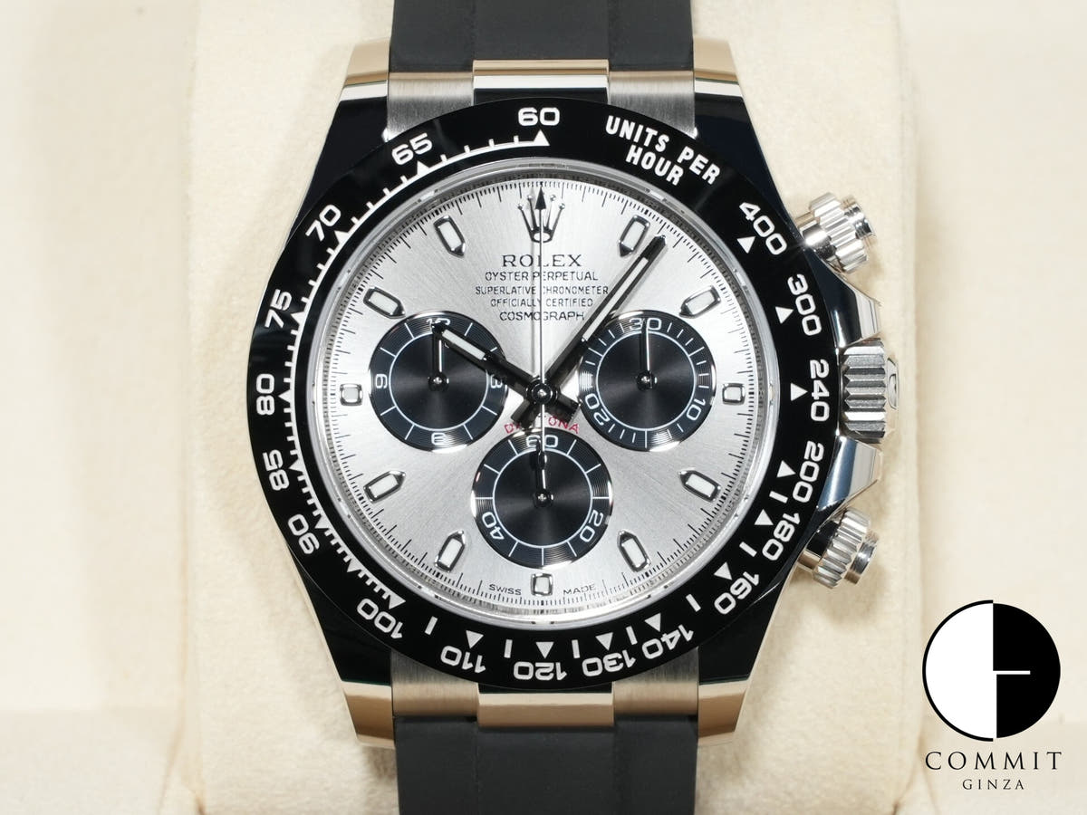 ロレックス デイトナ Ref.116519LN ホワイトゴールド スチールxブラック文字盤 未使用 hrs2fb35