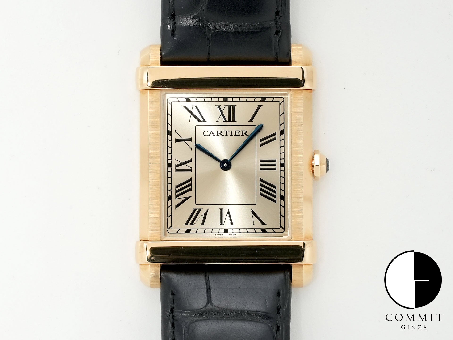 カルティエ タンクシノワーズ Ref.WGTA0088 イエローゴールド シャンパン文字盤 美中古 wden7yd6