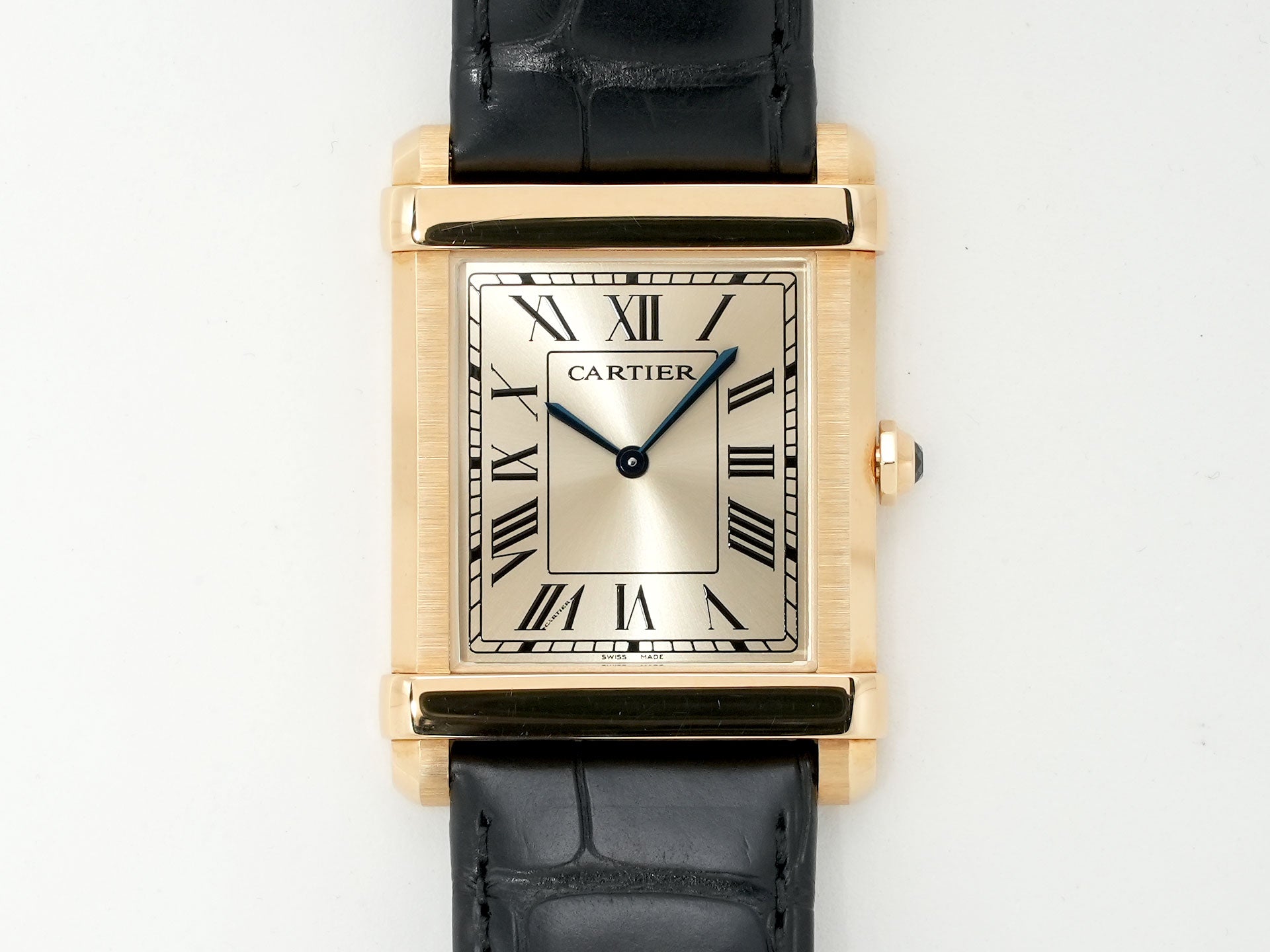 カルティエ タンクシノワーズ Ref.WGTA0088 イエローゴールド シャンパン文字盤 美中古 wden7yd6