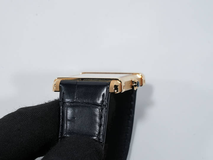 Cartier Tank Chinoise Ref. WGTA0088 Yellow Gold Champagne Dial Excellent Condition wden7yd6