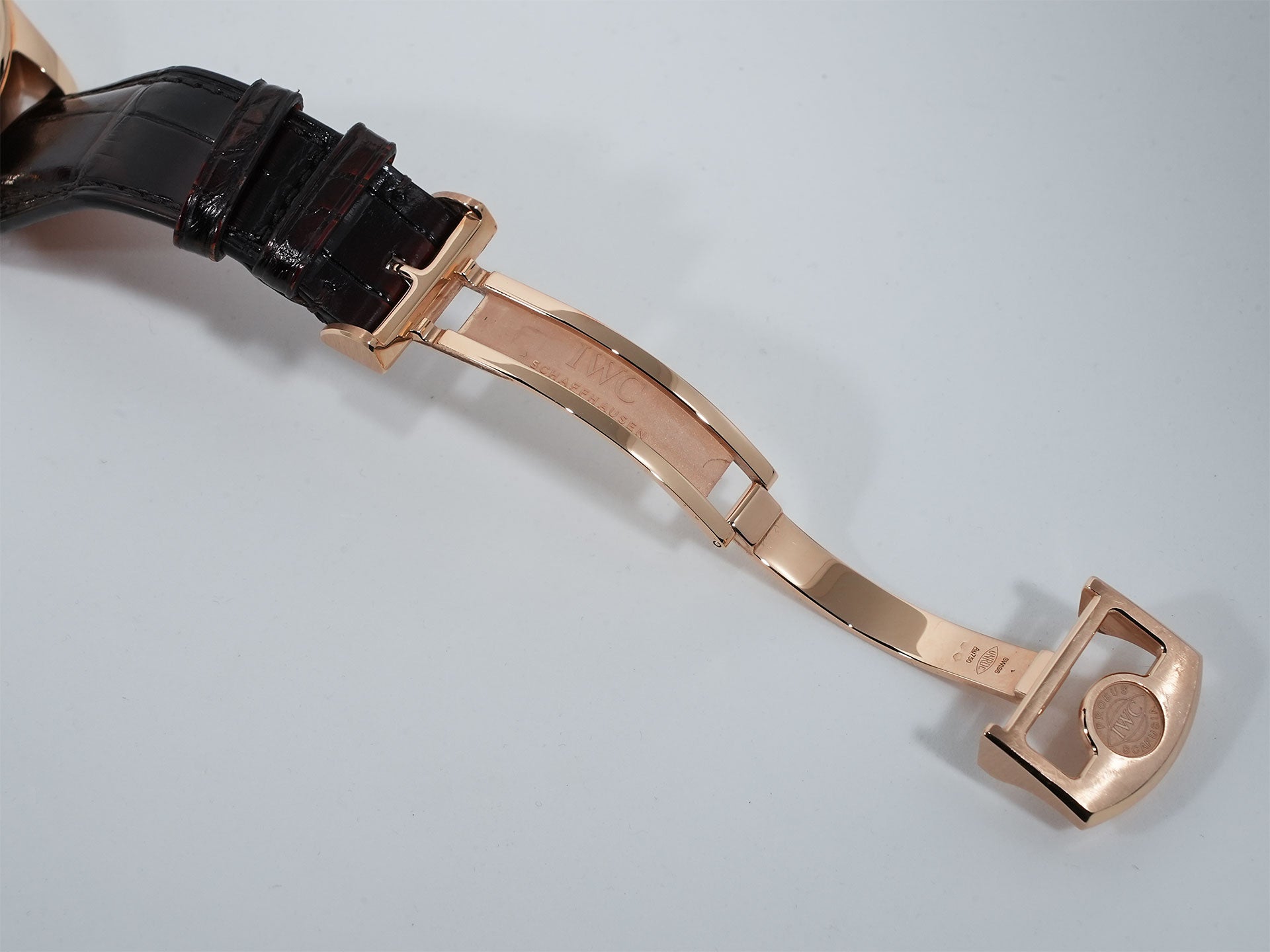 IWC ポルトギーゼ パーペチュアルカレンダー 44 Ref.IW503701 Armor Gold シルバー文字盤 中古 muyxsa8v