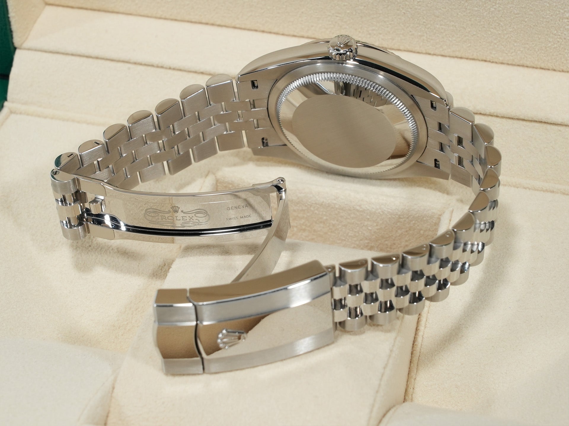 ロレックス デイトジャスト36 Ref.126234 ステンレススチール/ホワイトゴールド ブルー文字盤 ジュビリーブレスレット 中古 uduwq9ep