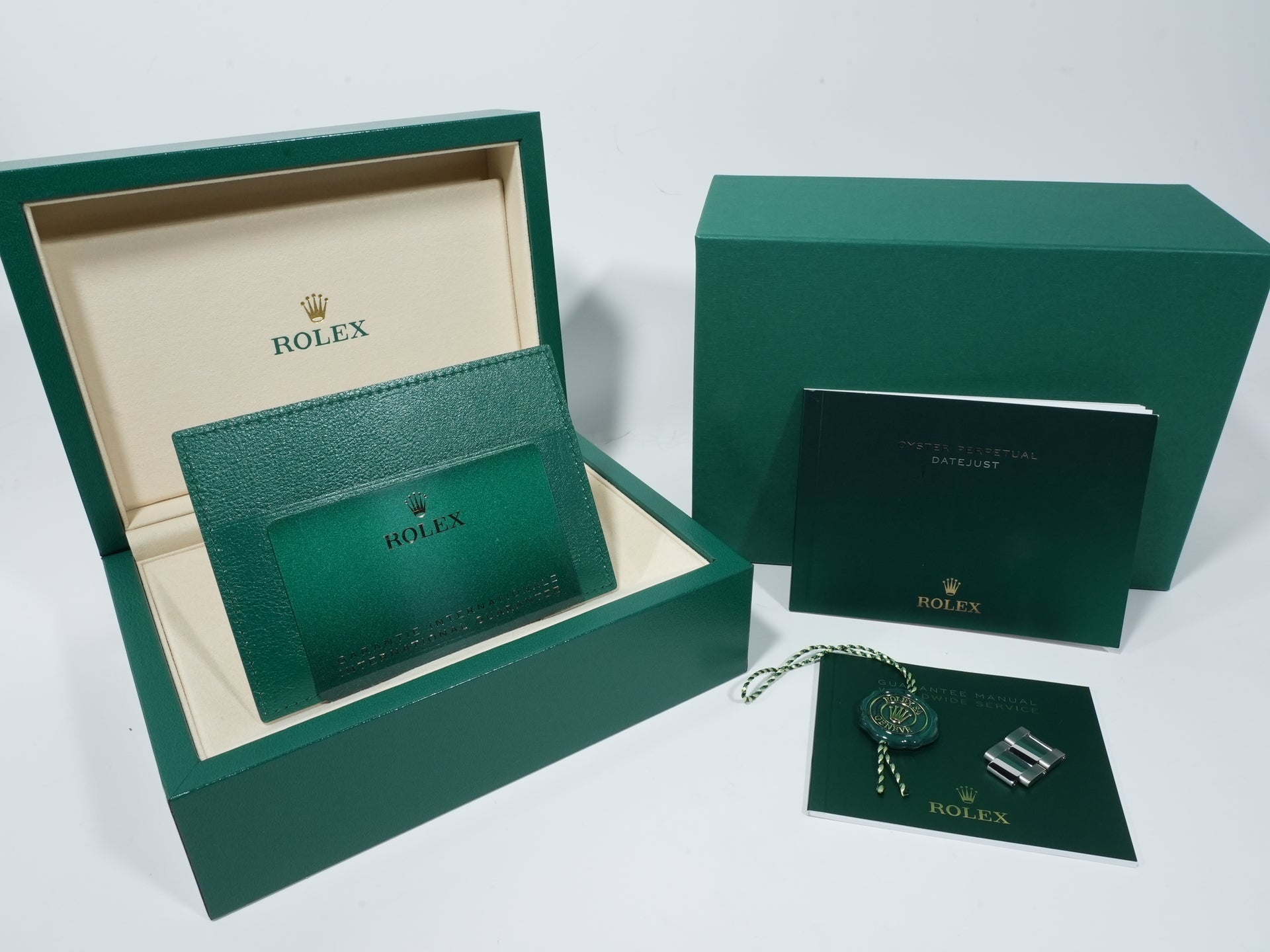 Rolex Datejust 41 Ref. 126300 Stainless Steel Azzurro Blue Dial Oyster Bracelet Excellent Condition 599j6ngo