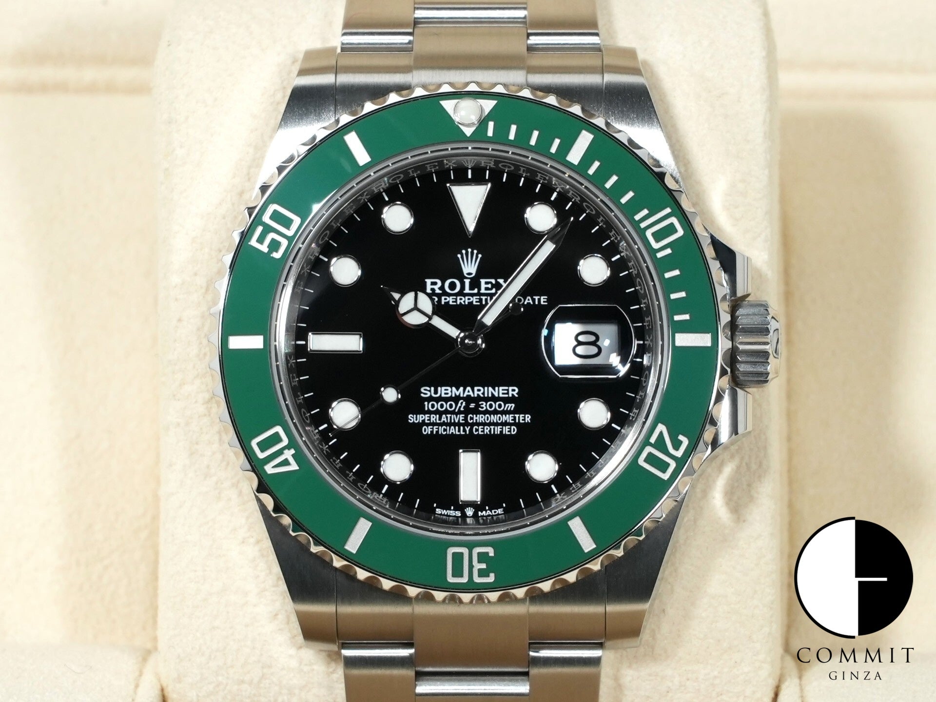 Rolex Submariner Date Ref. 126610LV Stainless Steel Black Dial Unused ag2zzvky
