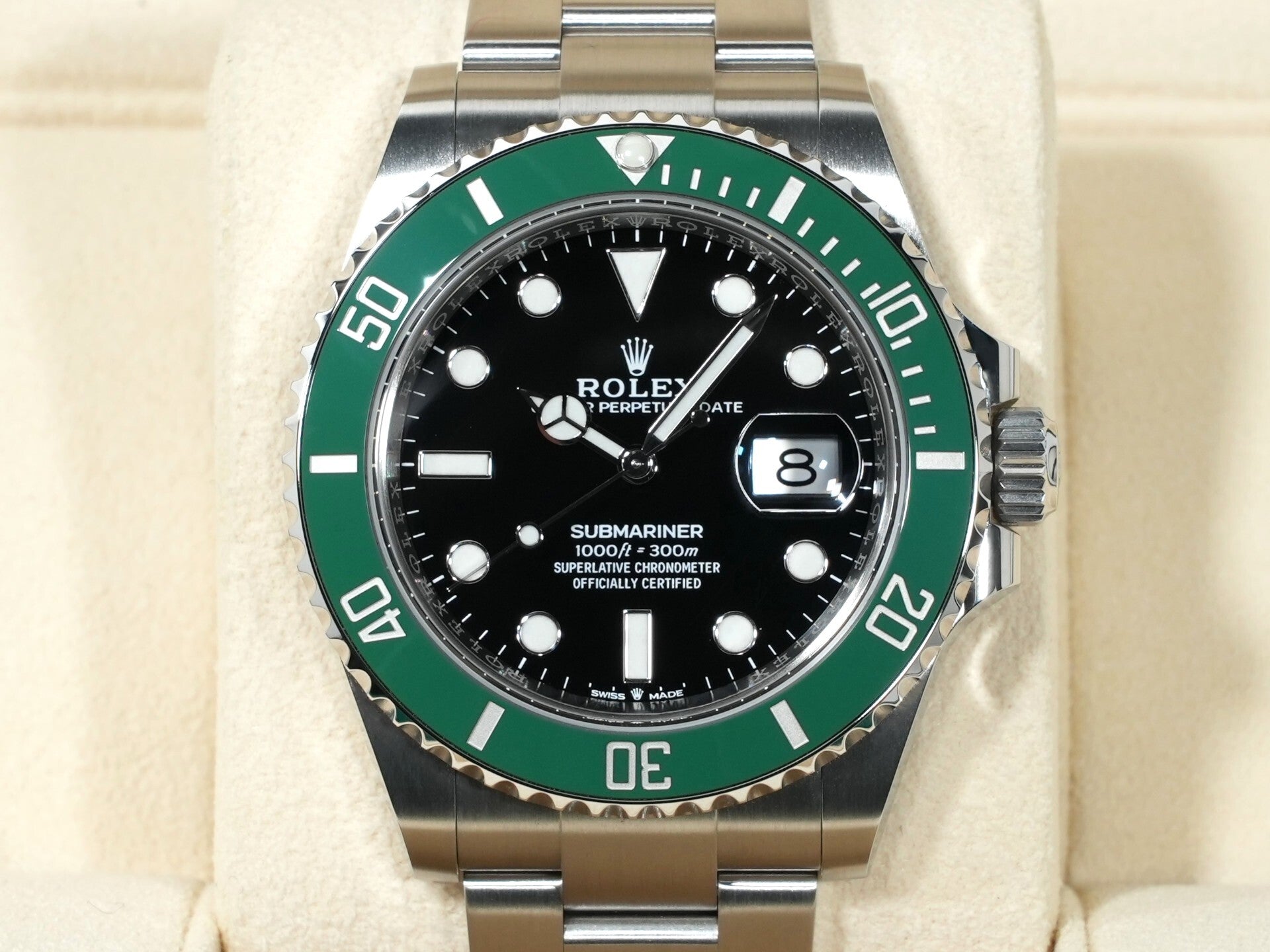 Rolex Submariner Date Ref. 126610LV Stainless Steel Black Dial Unused ag2zzvky