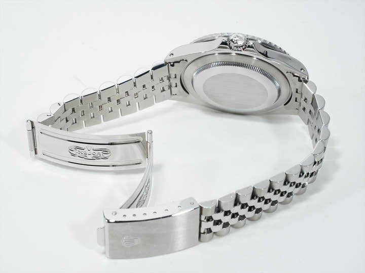 Pre-owned Rolex GMT-Master Ref. 16700 Stainless Steel Black Dial Oyster Bracelet (s7po6qcz)