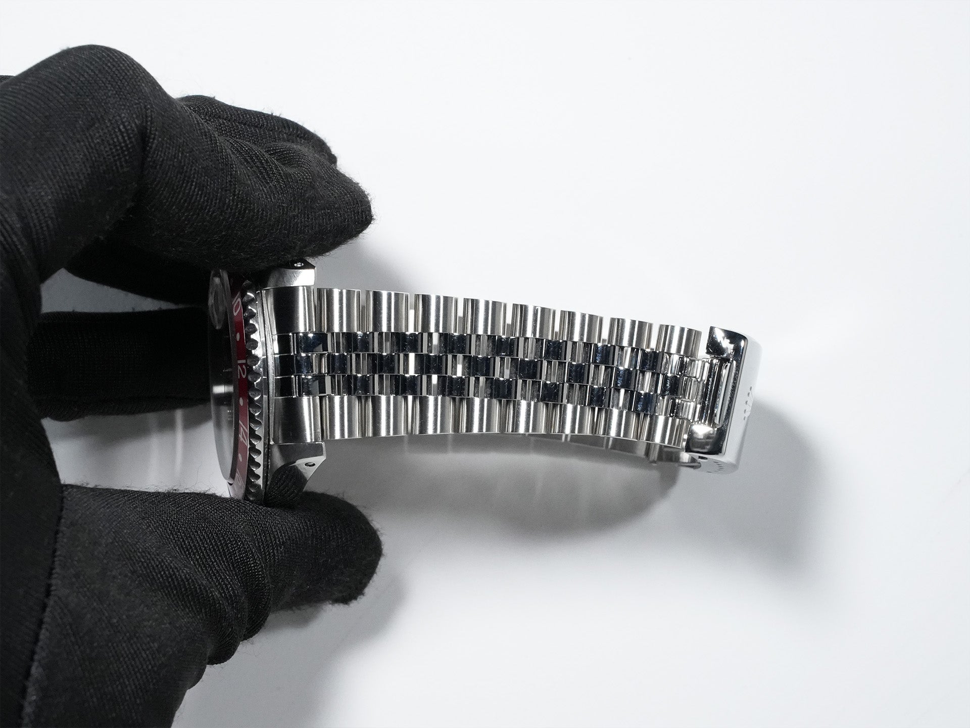 Pre-owned Rolex GMT-Master Ref. 16700 Stainless Steel Black Dial Oyster Bracelet (s7po6qcz)