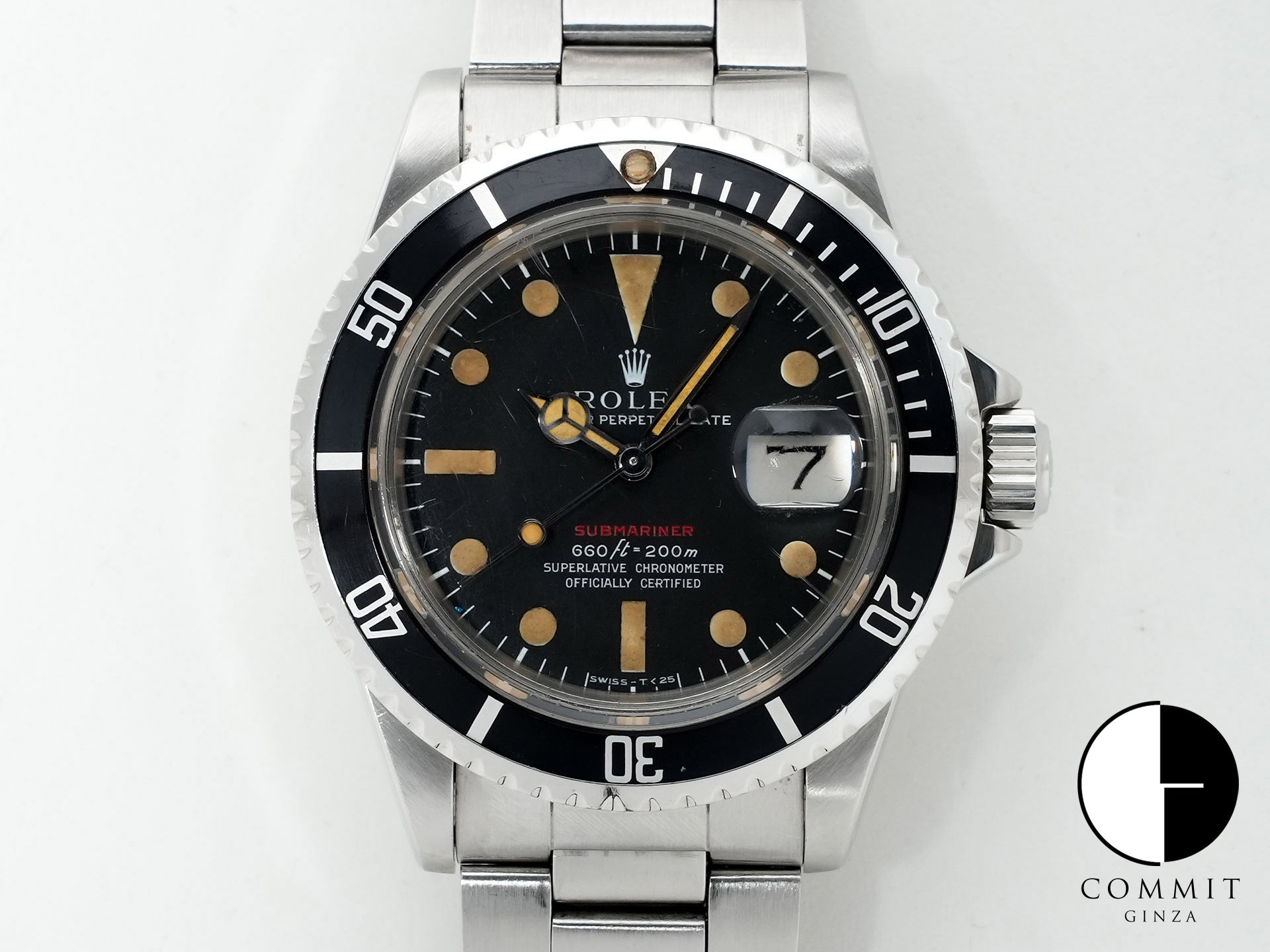 Pre-owned Rolex Submariner Date Ref. 1680 Stainless Steel Black Dial b4gtaz2e