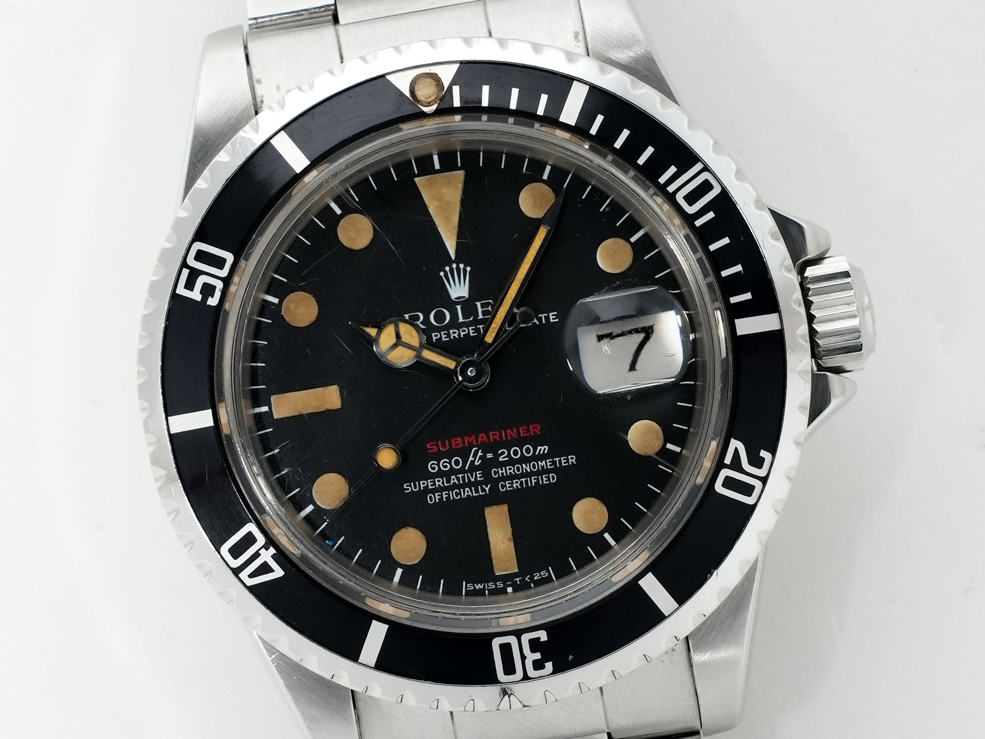 ロレックス サブマリーナー デイト Ref.1680 ステンレススチール ブラック文字盤 中古 b4gtaz2e