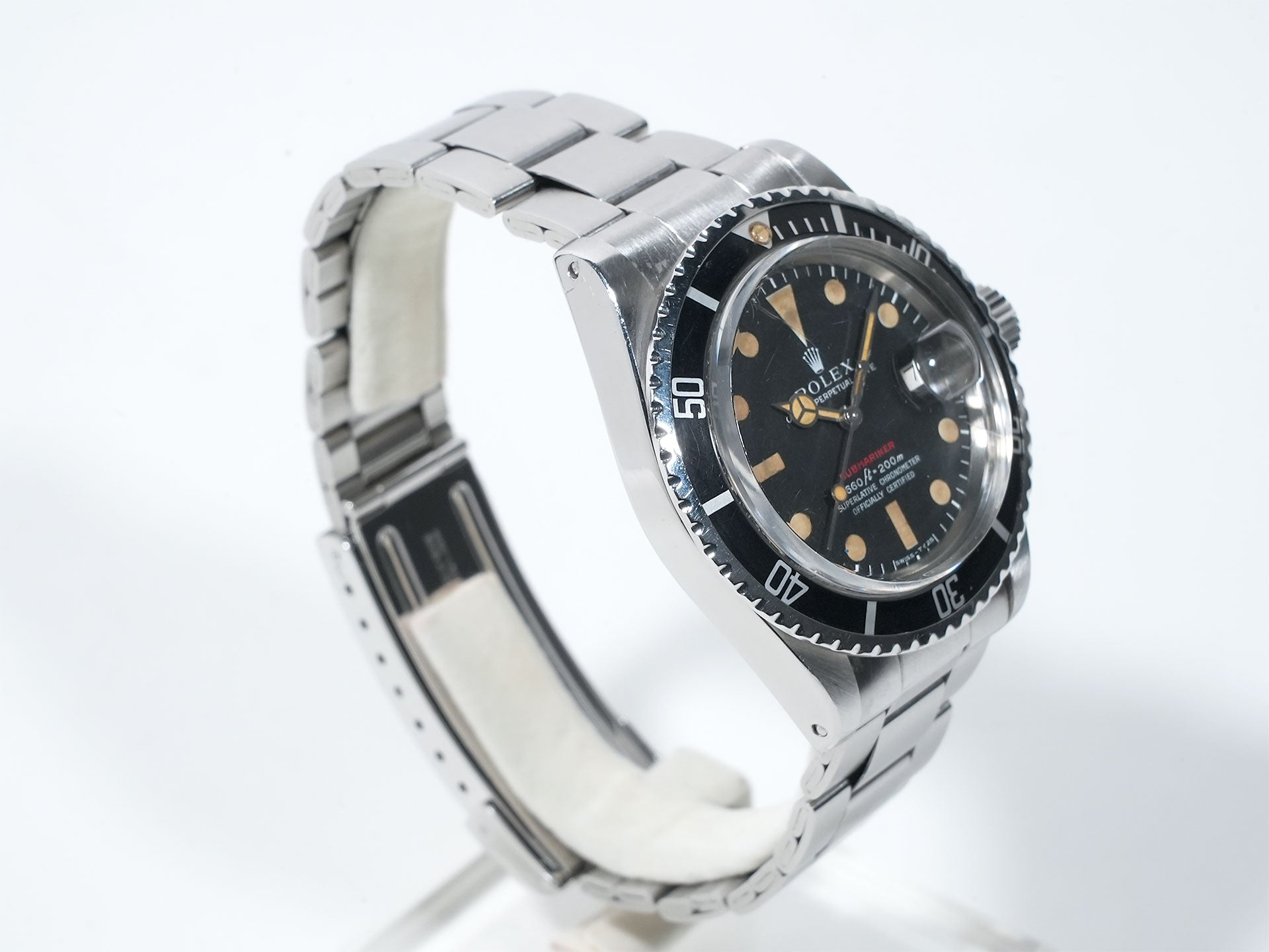 Pre-owned Rolex Submariner Date Ref. 1680 Stainless Steel Black Dial b4gtaz2e