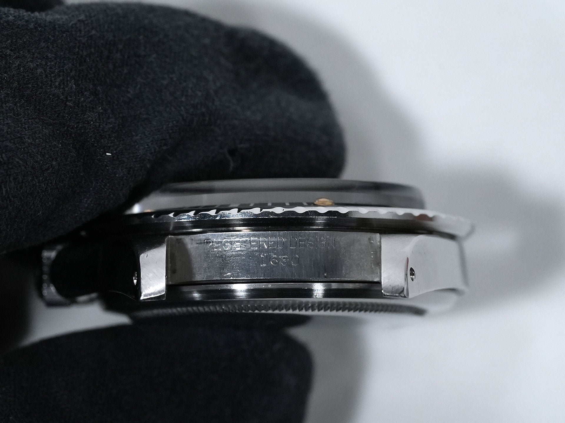 Pre-owned Rolex Submariner Date Ref. 1680 Stainless Steel Black Dial b4gtaz2e