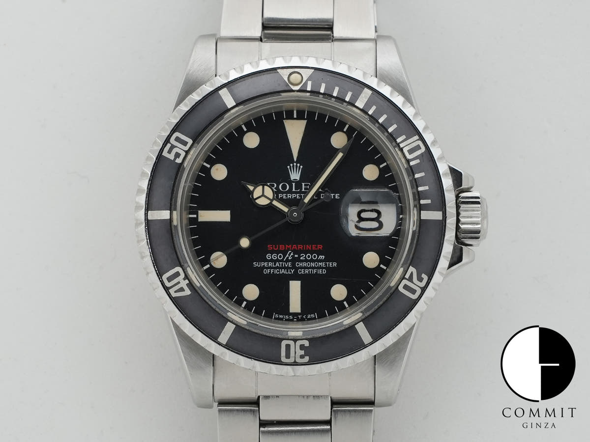 Pre-owned Rolex Submariner Date Ref. 1680 Stainless Steel Black Dial dfmp7f9e