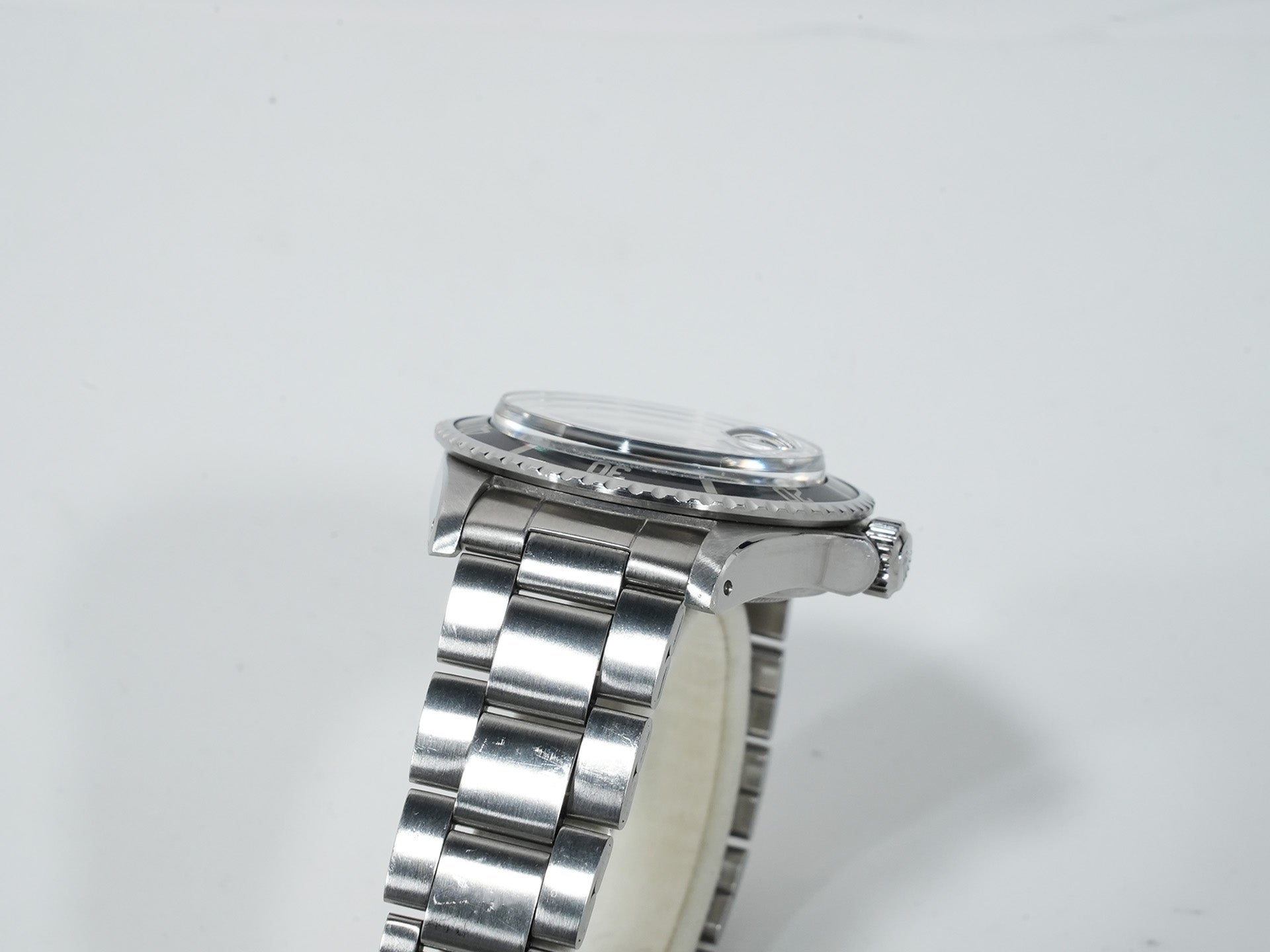 Pre-owned Rolex Submariner Date Ref. 1680 Stainless Steel Black Dial dfmp7f9e