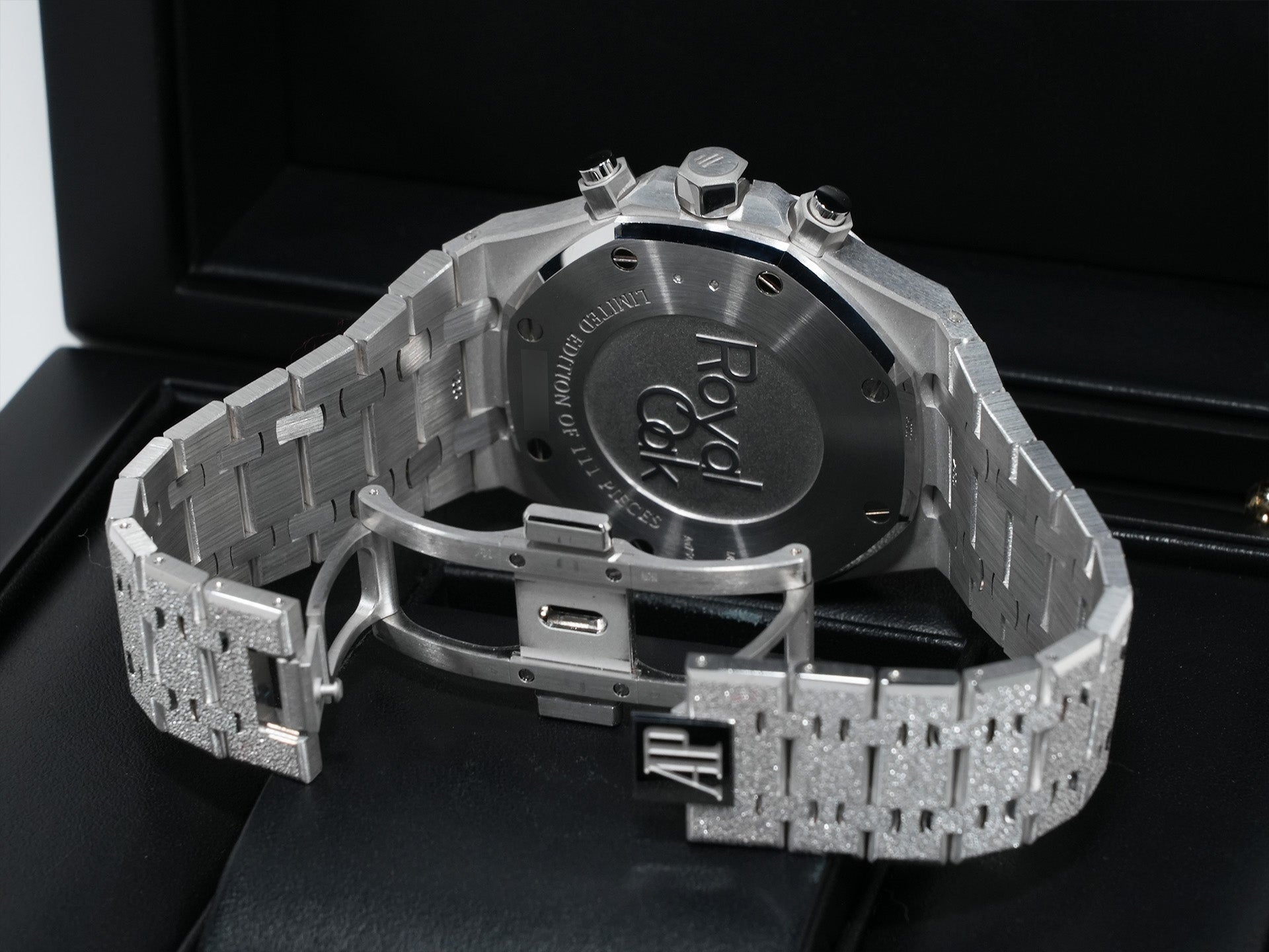 オーデマピゲ ロイヤルオーク クロノグラフ Ref.26331BC.GG.1224BC.03 ホワイトゴールド ブラックxグレーブルー文字盤 極美品 yi7xhh64