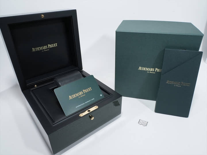 オーデマピゲ ロイヤルオーク クロノグラフ Ref.26331BC.GG.1224BC.03 ホワイトゴールド ブラックxグレーブルー文字盤 極美品 yi7xhh64