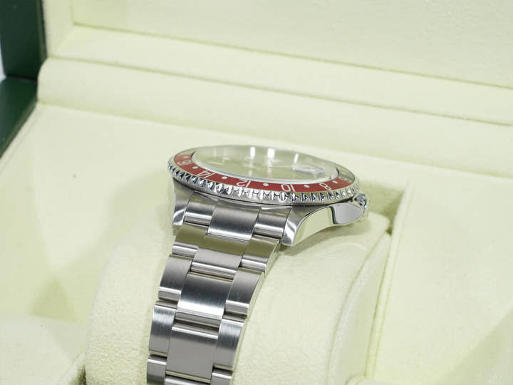 ロレックス GMTマスターII Ref.16710 ステンレススチール ブラック文字盤 オイスターブレスレット 美品 5jssavz9