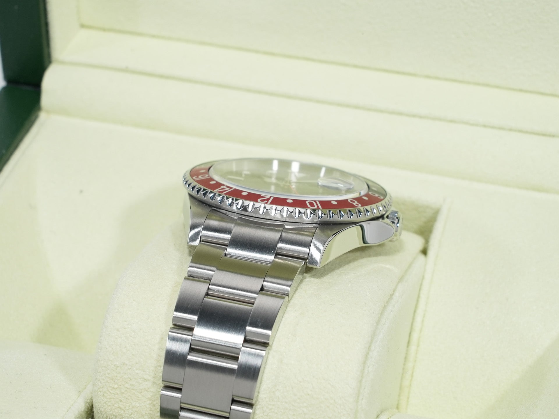 ロレックス GMTマスターII Ref.16710 ステンレススチール ブラック文字盤 オイスターブレスレット 美品 5jssavz9