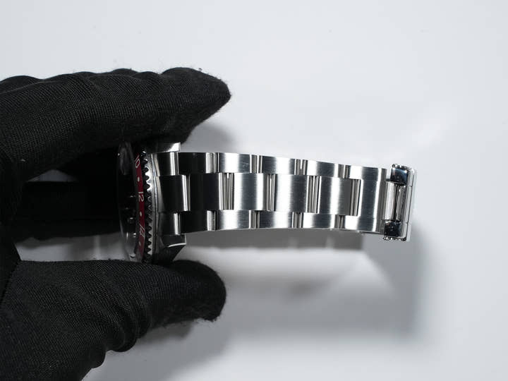 ロレックス GMTマスターII Ref.16710 ステンレススチール ブラック文字盤 オイスターブレスレット 美品 5jssavz9