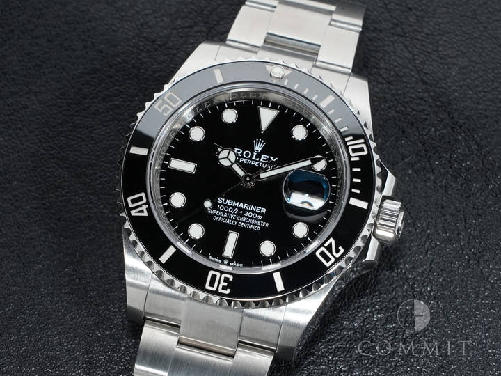 Rolex Submariner Date Ref. 126610LN Stainless Steel Black Dial Excellent Condition pw9styvp