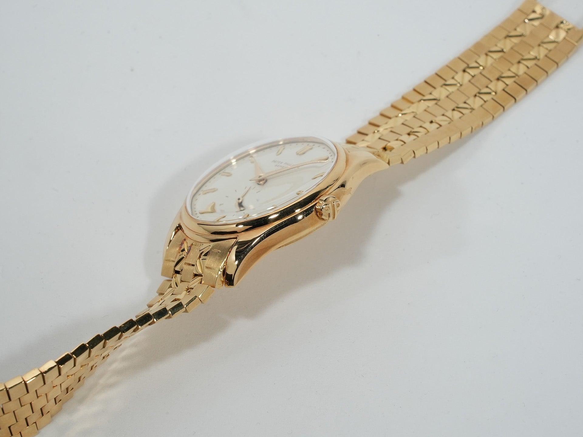 パテックフィリップ カラトラバ トロピカル Ref.2526 イエローゴールド エナメル文字盤 中古 s8of6vs6