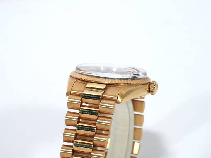 ロレックス デイトジャスト Ref.1601 イエローゴールド ブラック文字盤 中古 7evi39ki