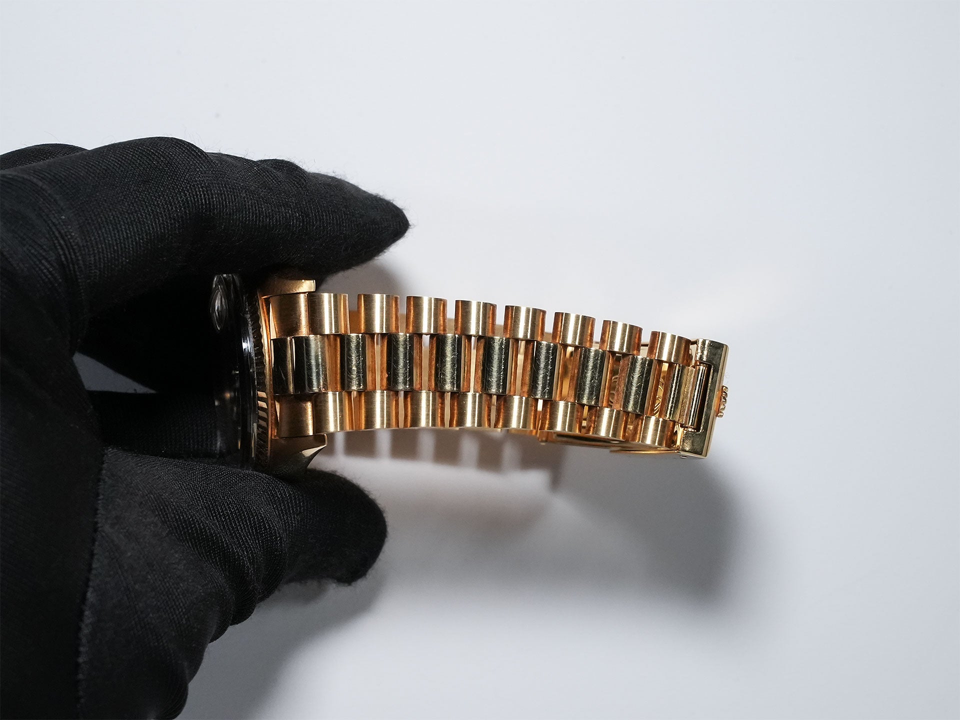 ロレックス デイトジャスト Ref.1601 イエローゴールド ブラック文字盤 中古 7evi39ki