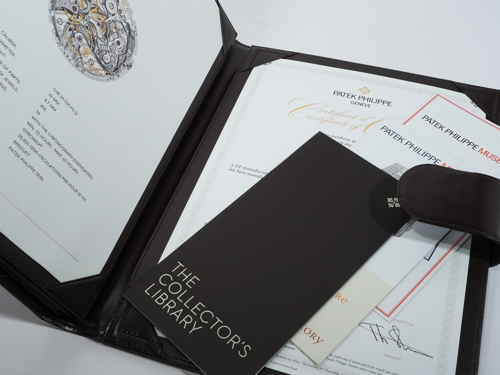 パテックフィリップ パーペチュアルカレンダー スプリットセコンド クロノグラフ Ref.5204R-001 ローズゴールド シルバーオパーリン文字盤 美中古 iazyu46d