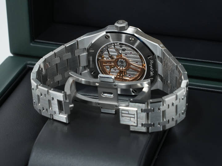 オーデマピゲ ロイヤルオーク Ref.15550ST.OO.1356ST.07 ステンレススチール グレー文字盤 未使用 rg94i92d