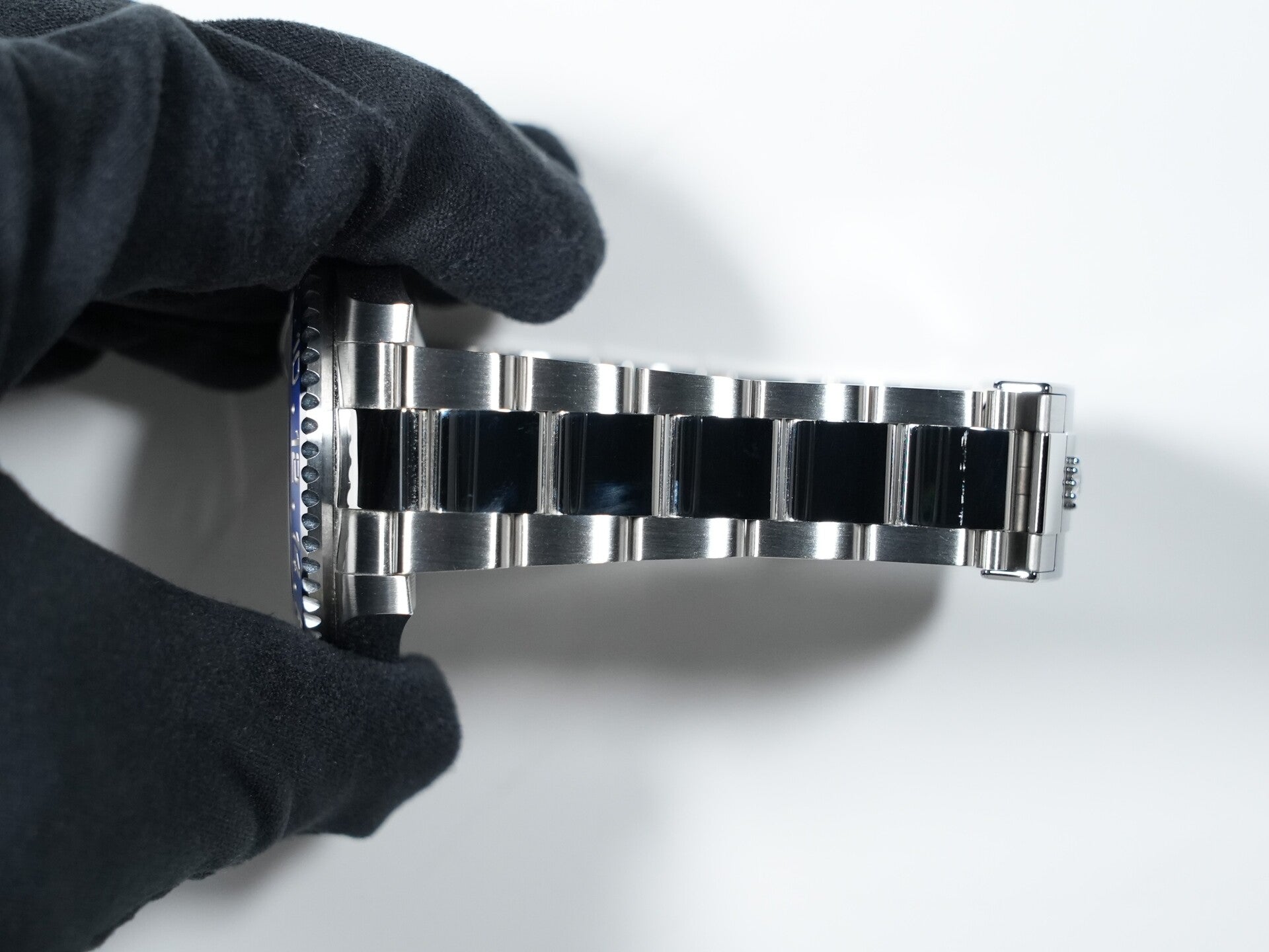 ロレックス GMTマスターII Ref.126710BLNR ステンレススチール ブラック文字盤 オイスターブレスレット 極美品 f6dehqbi