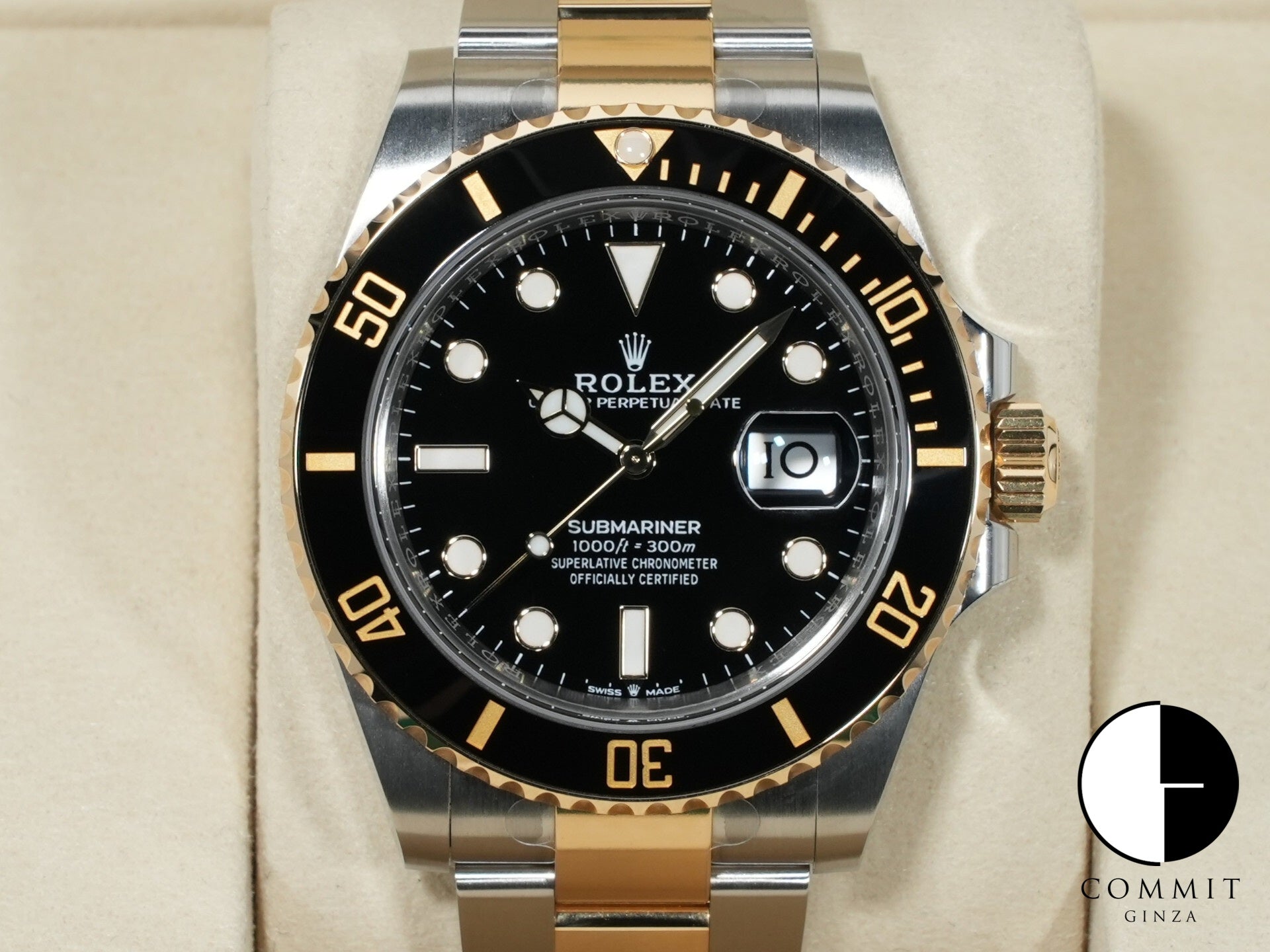 ロレックス サブマリーナー デイト Ref.126613LN ステンレススチール/イエローゴールド ブラック文字盤 美品 h2zpasa3