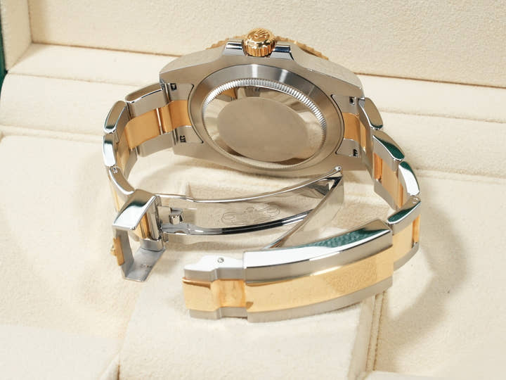 ロレックス サブマリーナー デイト Ref.116613LB ステンレススチール/イエローゴールド ブルー文字盤 美中古 fhs46rnu