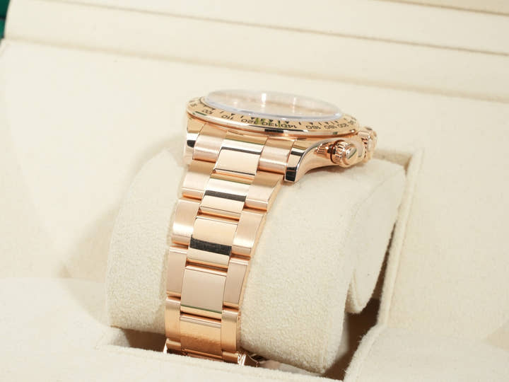 Pre-owned Rolex Daytona Ref. 116505A Everose Gold with Pink Diamond Dial (11 Diamonds) aafq4t26