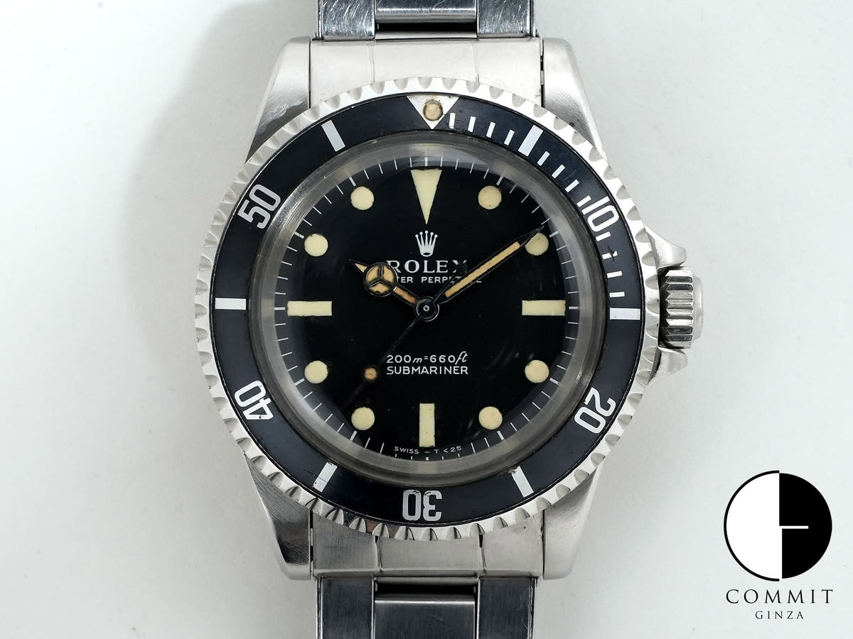 Rolex Submariner Ref. 5513 Stainless Steel Black Dial Pre-owned 8mk53ium