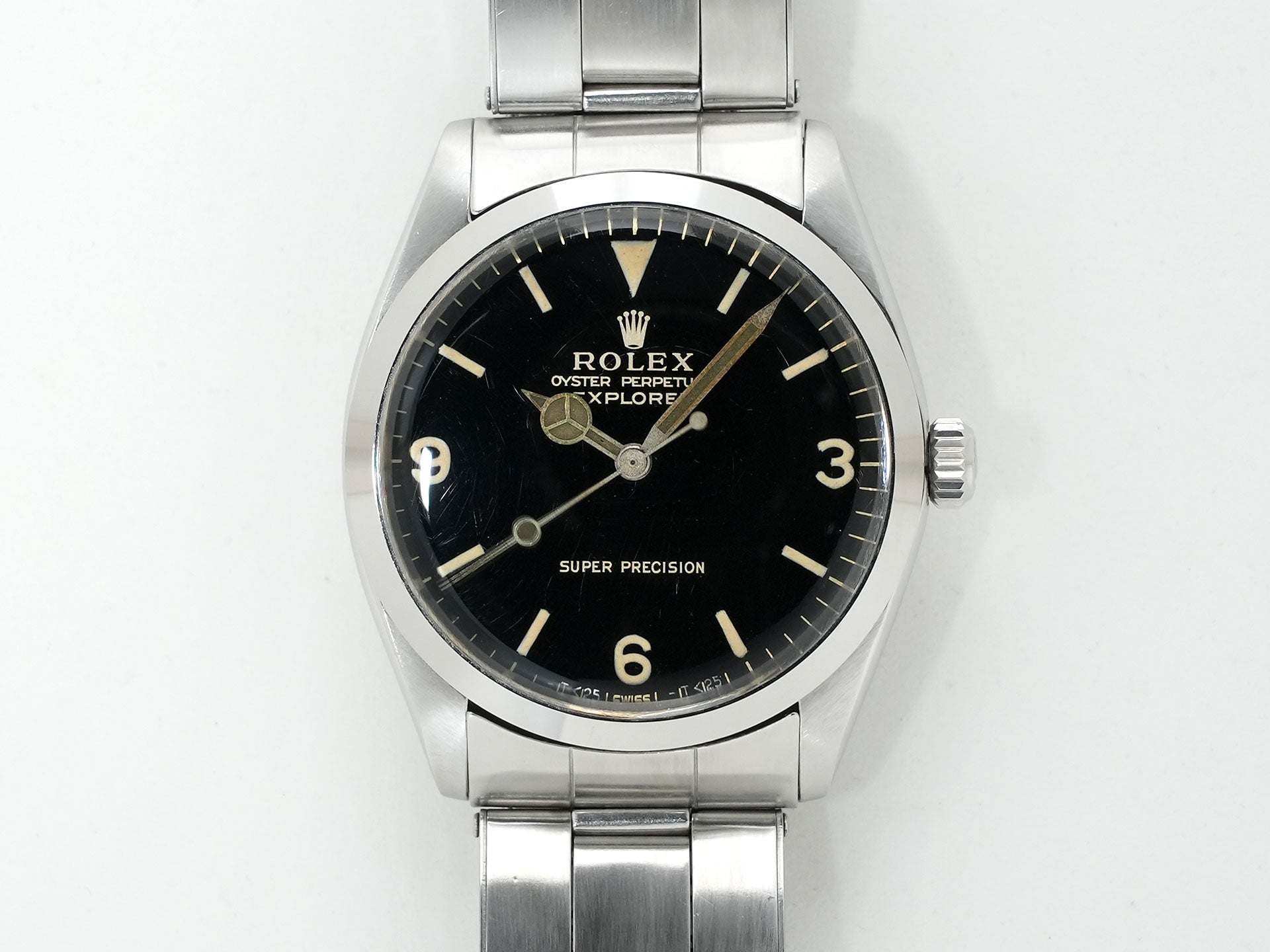 ロレックス エクスプローラー Ref.5500 ステンレススチール ブラック文字盤 中古 998krgok