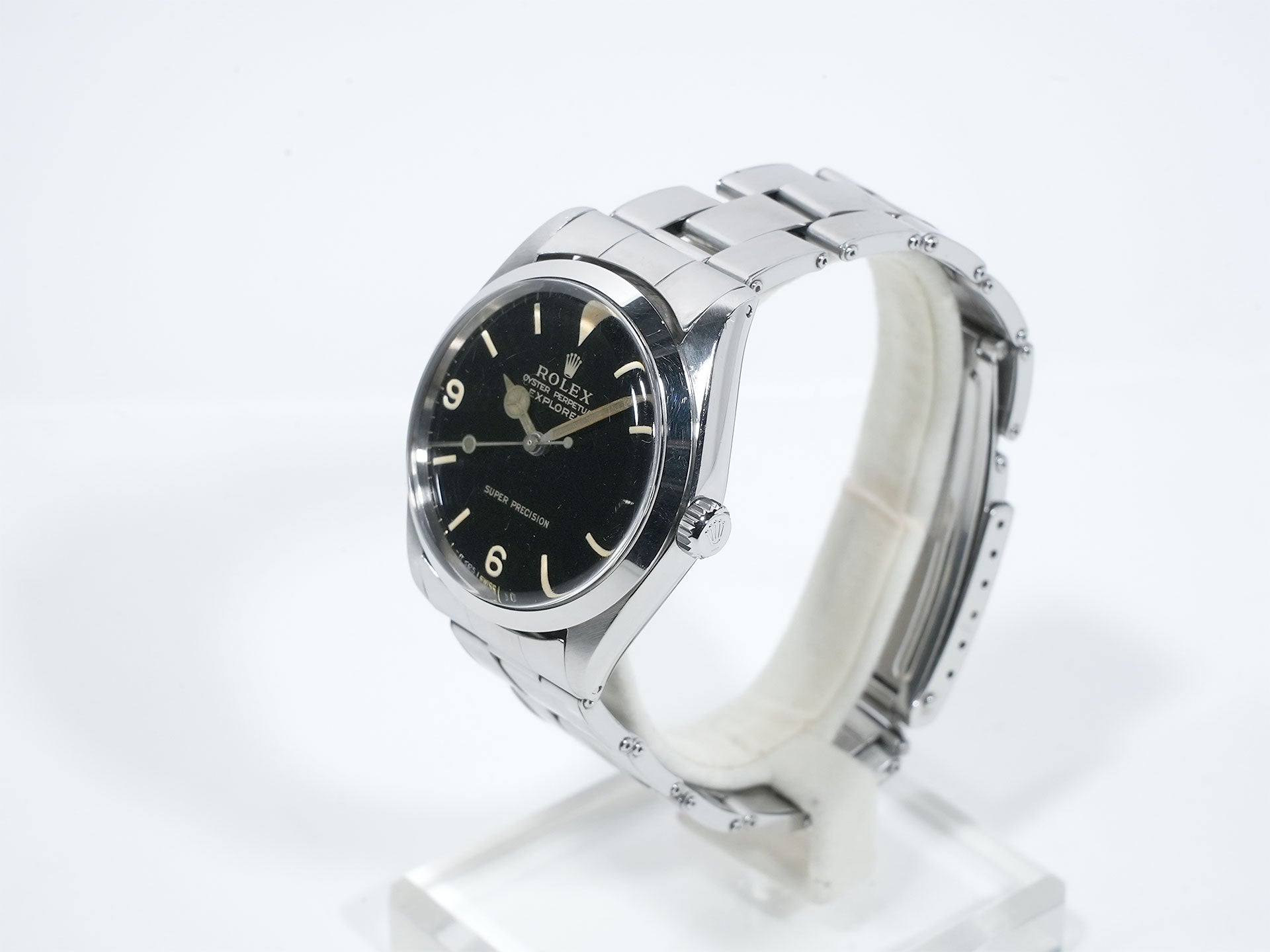 Rolex Explorer Ref. 5500 Stainless Steel Black Dial Pre-owned 998krgok