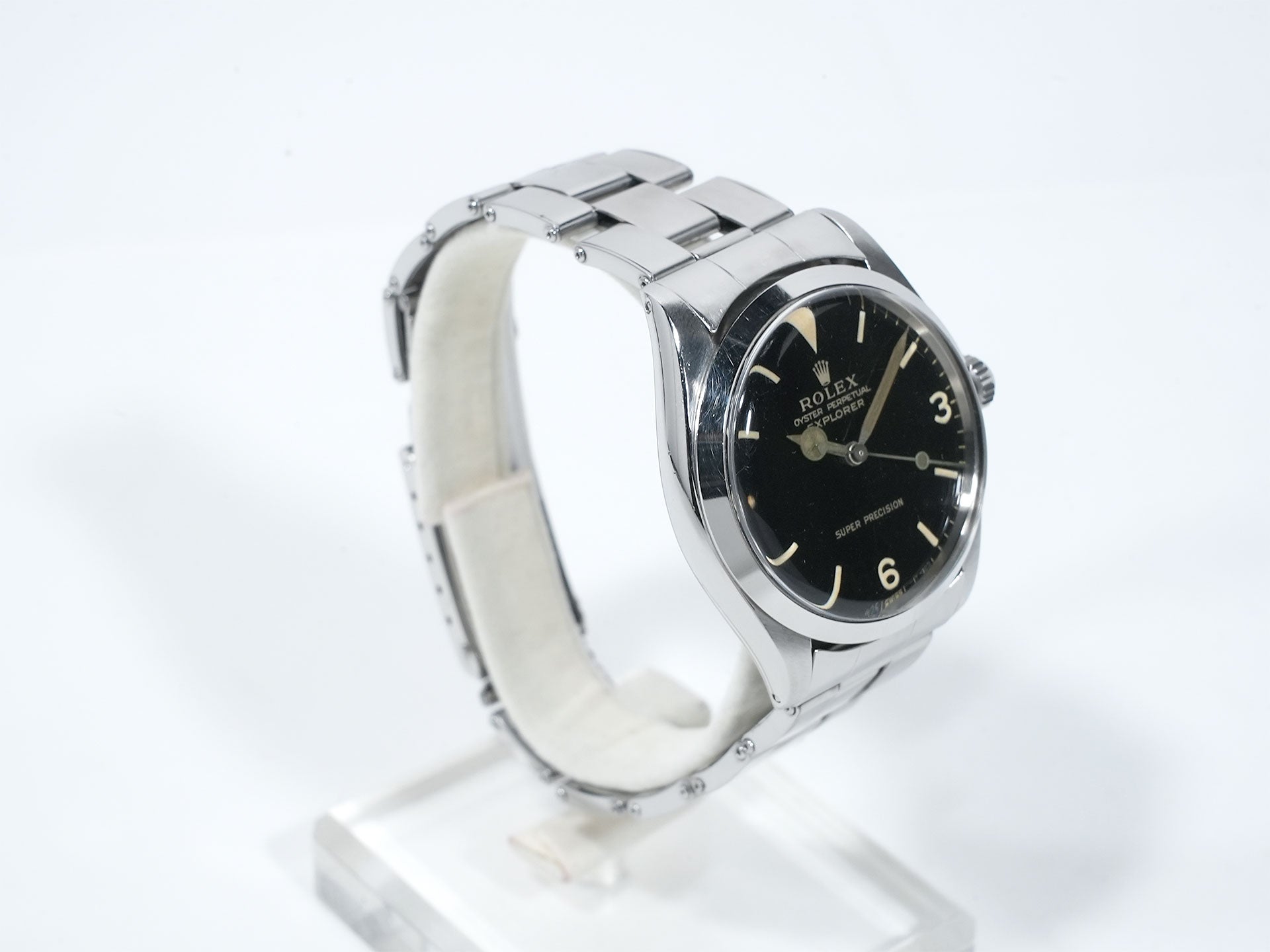 Rolex Explorer Ref. 5500 Stainless Steel Black Dial Pre-owned 998krgok