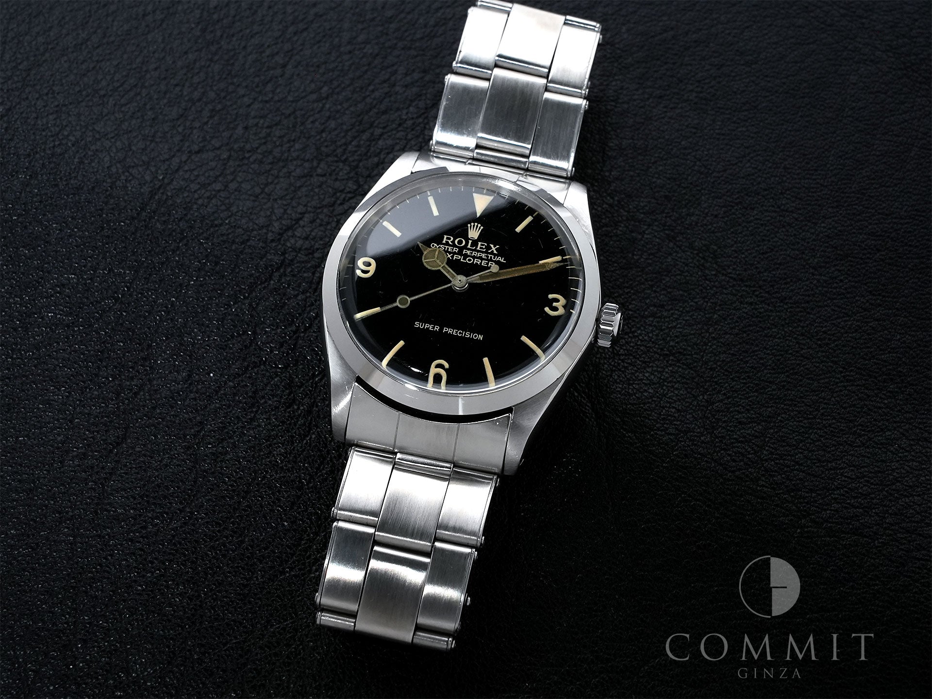 Rolex Explorer Ref. 5500 Stainless Steel Black Dial Pre-owned 998krgok