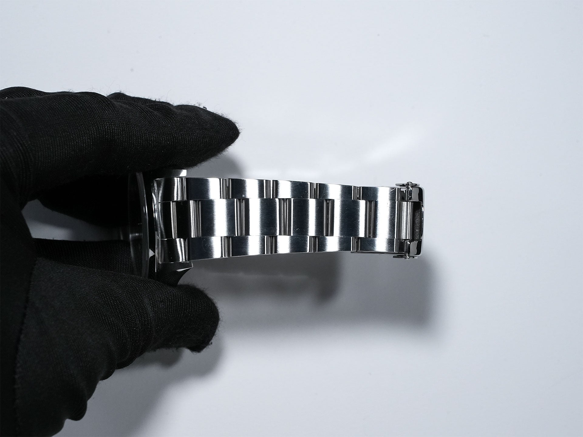 Pre-owned Rolex Explorer I Ref. 14270 Stainless Steel Black Dial Oyster Bracelet yhy82ixq