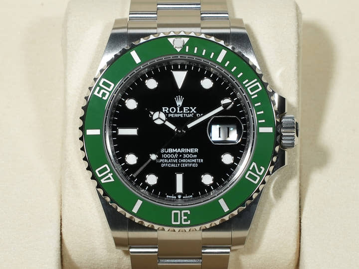 ロレックス サブマリーナー デイト Ref.126610LV ステンレススチール ブラック文字盤 未使用 os4rarha