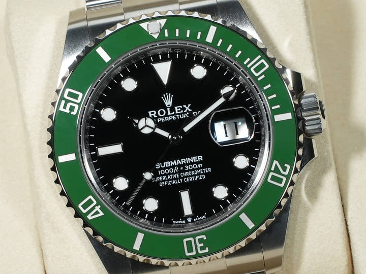 ロレックス サブマリーナー デイト Ref.126610LV ステンレススチール ブラック文字盤 未使用 os4rarha