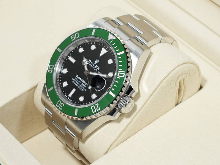 ロレックス サブマリーナー デイト Ref.126610LV ステンレススチール ブラック文字盤 未使用 os4rarha