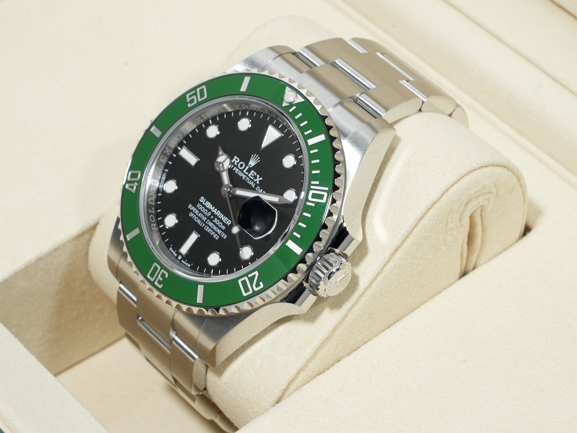 ロレックス サブマリーナー デイト Ref.126610LV ステンレススチール ブラック文字盤 未使用 os4rarha