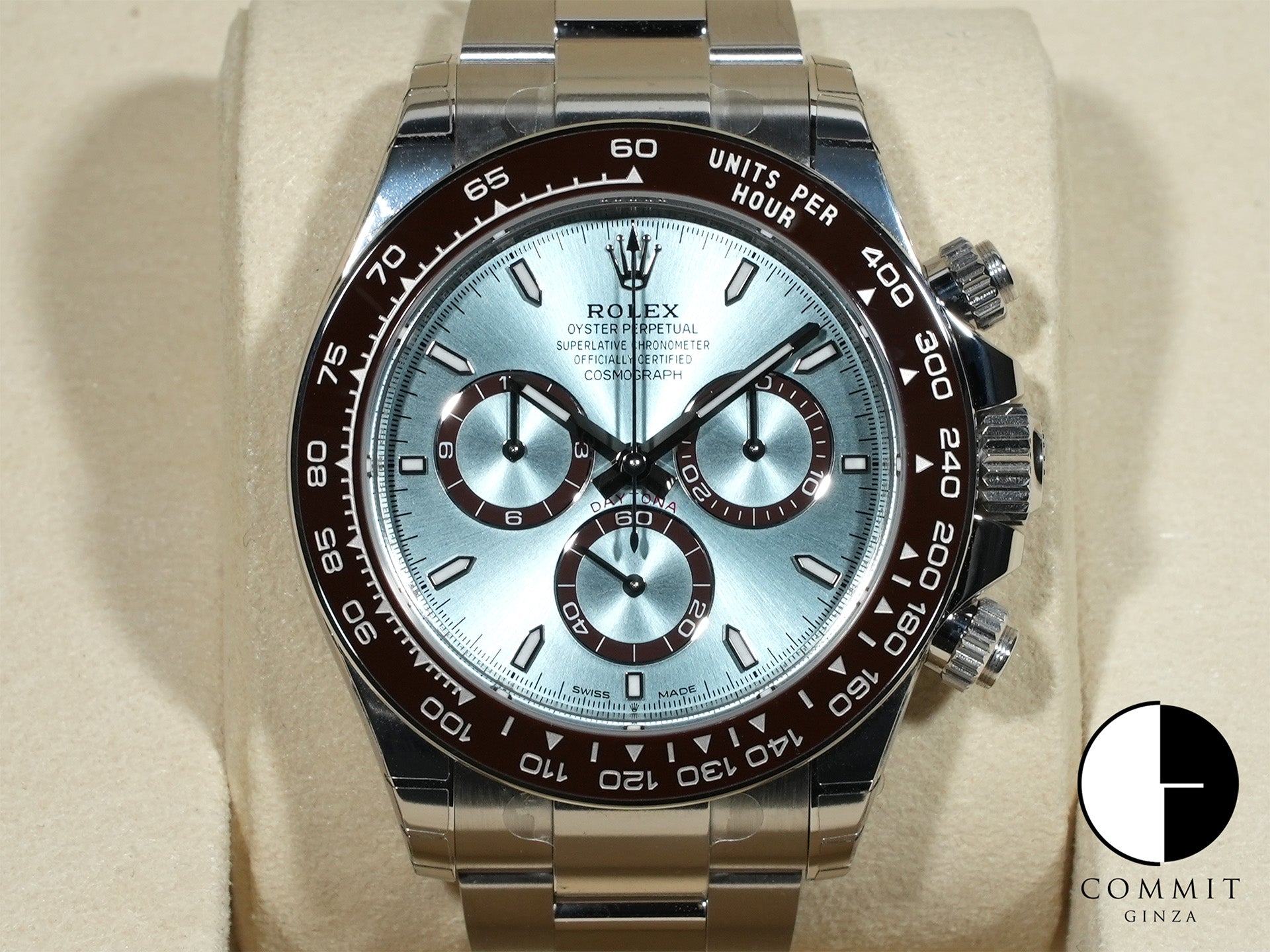 ロレックス デイトナ Ref.126506 プラチナ アイスブルー文字盤 未使用 n29f94sn