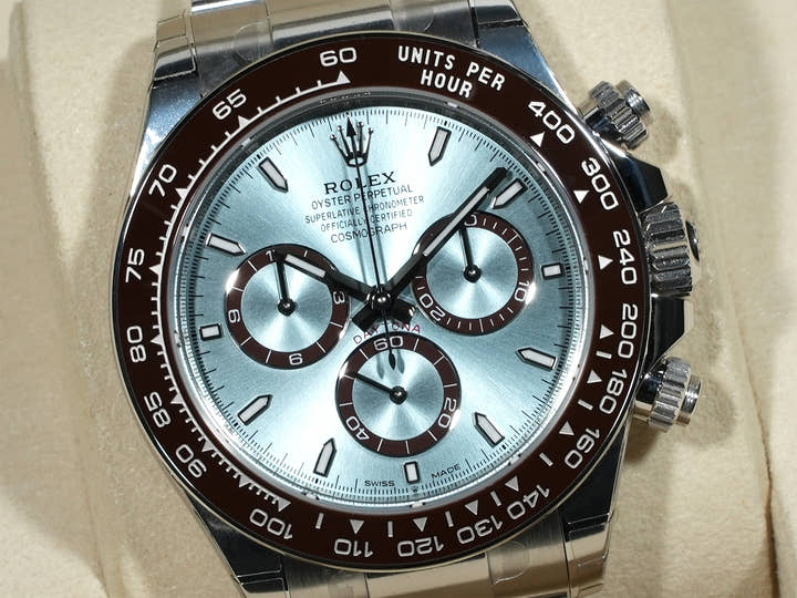 ロレックス デイトナ Ref.126506 プラチナ アイスブルー文字盤 未使用 n29f94sn