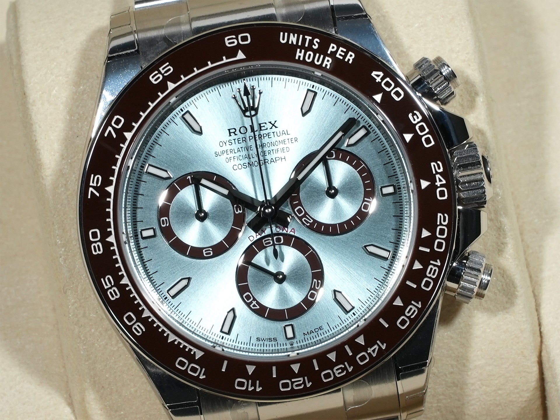 ロレックス デイトナ Ref.126506 プラチナ アイスブルー文字盤 未使用 n29f94sn