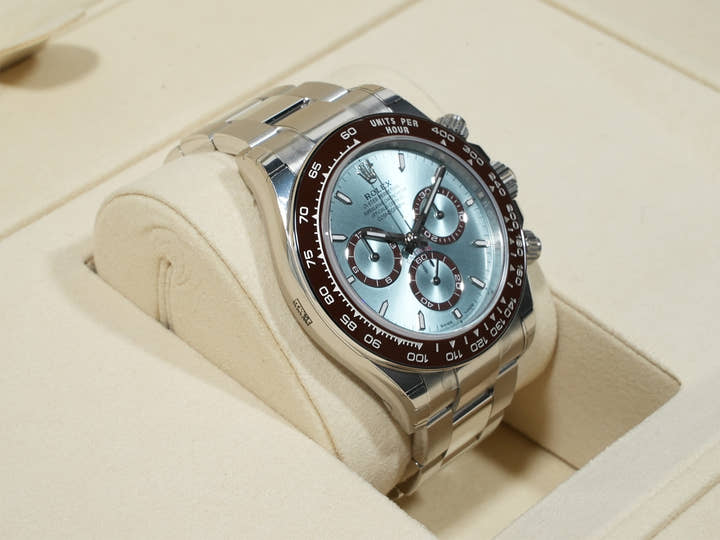 ロレックス デイトナ Ref.126506 プラチナ アイスブルー文字盤 未使用 n29f94sn