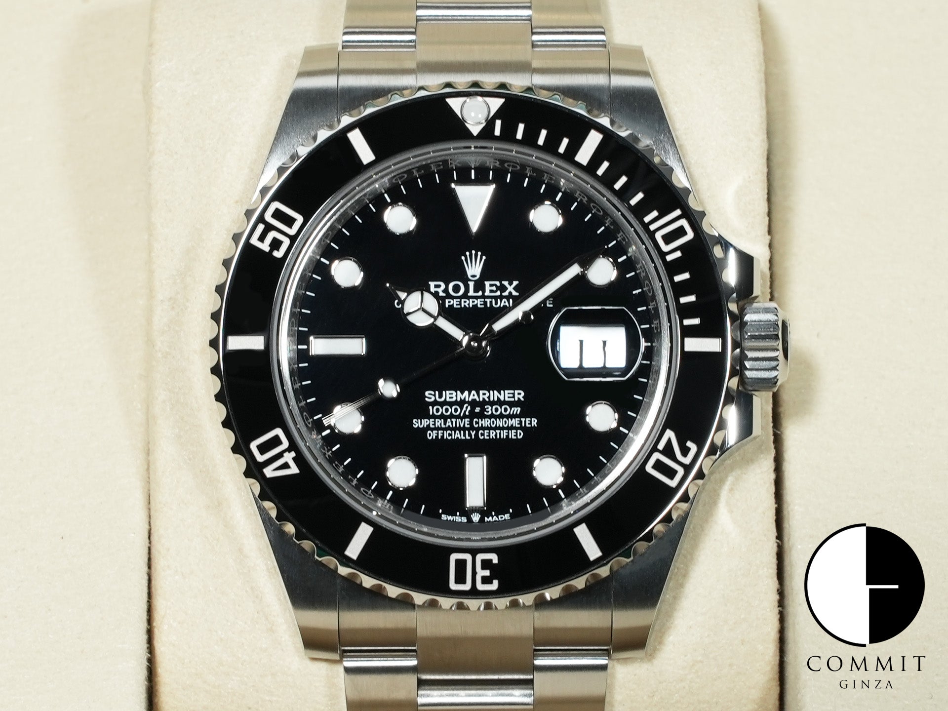 ロレックス サブマリーナー デイト Ref.126610LN ステンレススチール ブラック文字盤 未使用 6nor4q3n