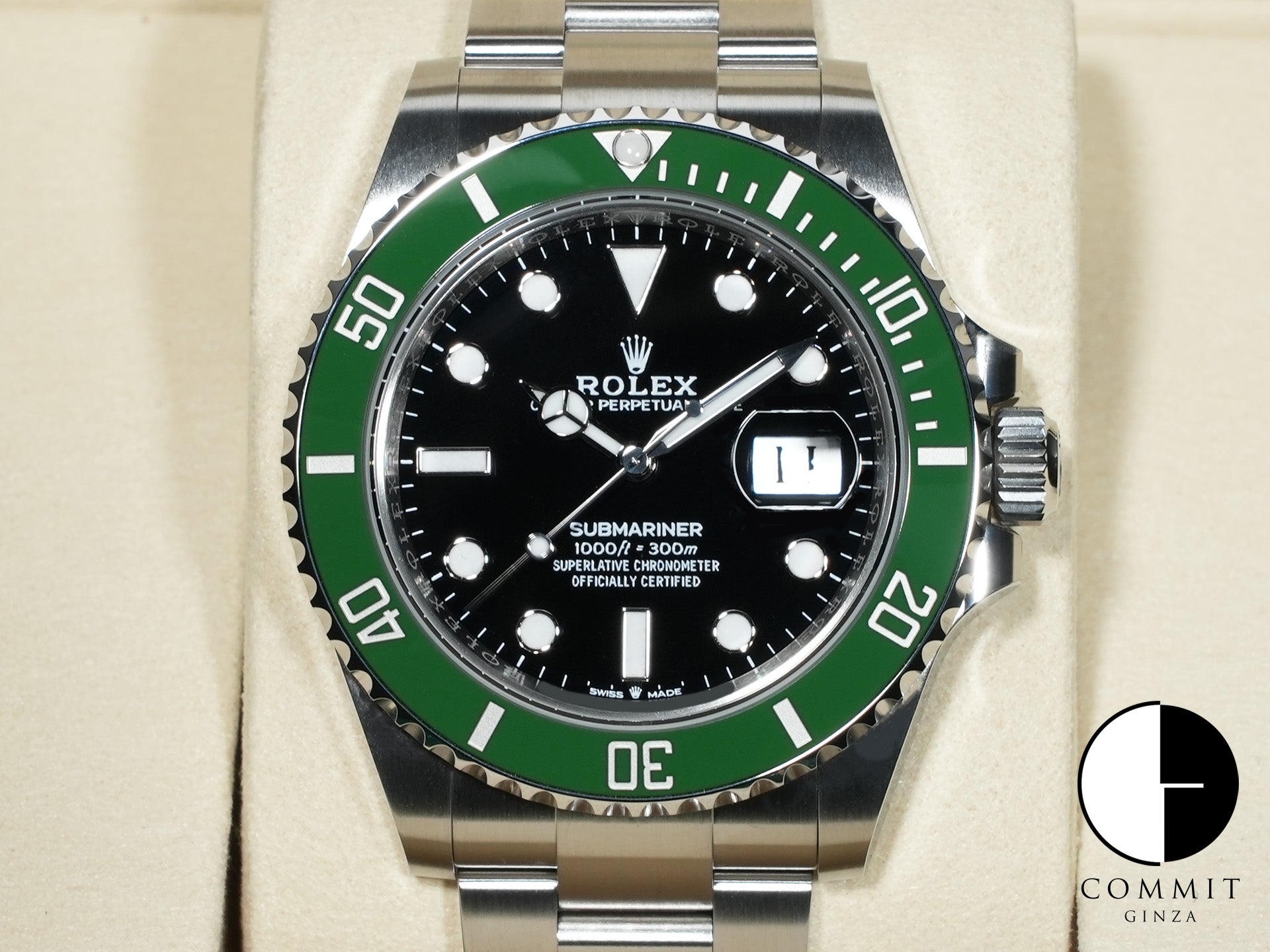 ロレックス サブマリーナー デイト Ref.126610LV ステンレススチール ブラック文字盤 未使用 facwqred